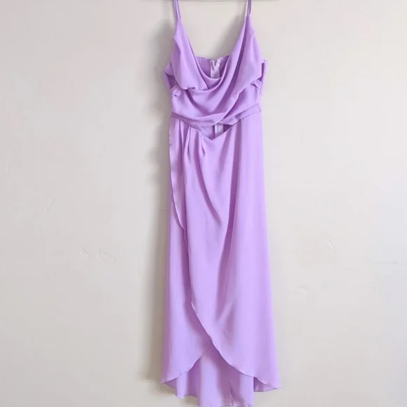 FINAL SALE 🌿CUT OUT LAVENDER DRESS🌿 - Picture 2 of 8